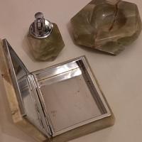 set da scrivania in onice