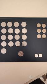 Monete lire, vari pezzi e vari tagli.