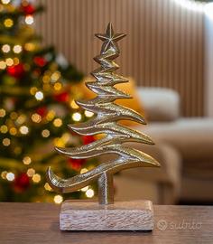 Albero di Natale metallo e legno