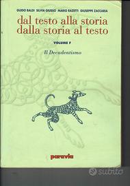 DAL TESTO ALLA STORIA DALLA STORIA AL TESTO VOL.F