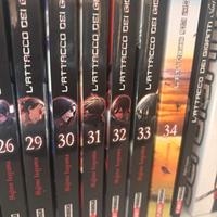 Attack on titan manga volumi 29-34+short stories 5