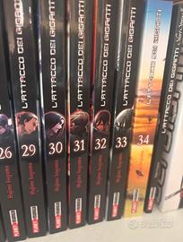 Attack on titan manga volumi 29-34+short stories 5