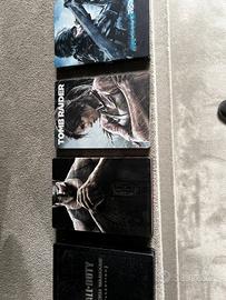 Steelbook COD Gears of War Tomb Raider MGS Rising