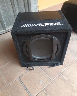 SUBWOOFER ALPINE 300W Max ATTIVO non funzionante⁵