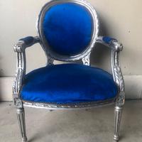 coppia di sedie in stile Luigi XVI