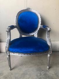 coppia di sedie in stile Luigi XVI