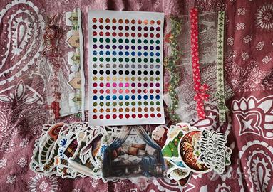 250 Christmas stickers mix journaling