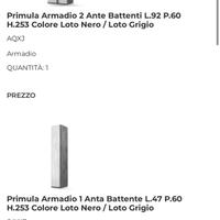 Armadio Primula 4 ante NUOVO