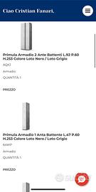 Armadio Primula 4 ante NUOVO