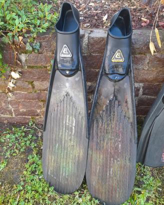 pinne apnea + pinne immersioni 