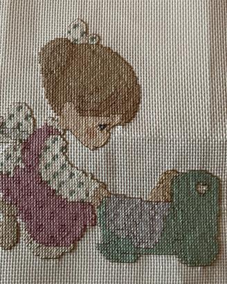 Ricamo "Precious Moments" - Fatto a Mano