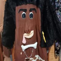 costume di carnevale 'uomo delle caverne' 7/8 Anni