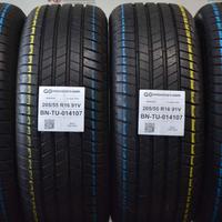 4 pneumatici bridgestone 205/55 r16 91v tu14107