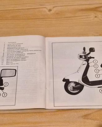 Libretto Uso e Manutenzione Scooter Metropolis '90
