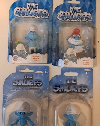 Lotto 4 Puffi "The Smurfs" 2011/2013