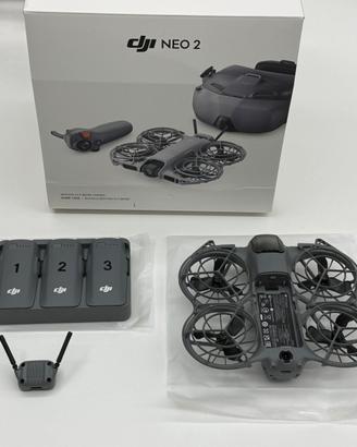 DJI Neo 2 + 3 batterie + ricetrasmettitore