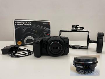 Blackmagic Pocket Cinema Camera 4K + Speed Booster
