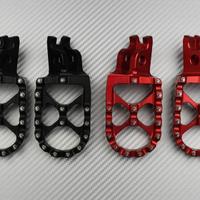 Coppia pedane motocross anodizzato HONDA CRF