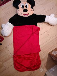 Sacca a pelo a forma di Michey Mouse