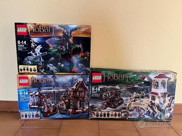 Lotto 3 set Lego Lo Hobbit