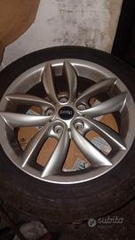 cerchi e gomme 90% mini countryman 17 pollici
