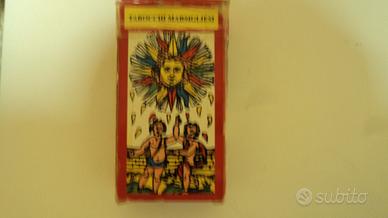 carte esoterismo tarocco Marsigliesi anni 80