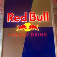 Insegna luminosa redbul