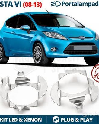 FORD FIESTA mk6 ADATTATORI montaggio KIT LED H7