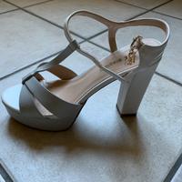 Sandali bianchi donna Laura Biagiotti