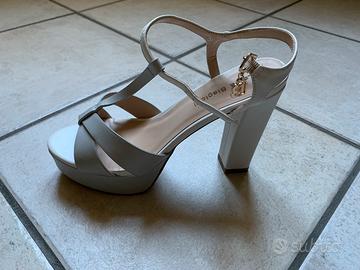 Sandali bianchi donna Laura Biagiotti