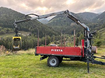 Rimorchio forestale Pizeta