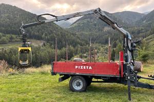 Rimorchio forestale Pizeta
