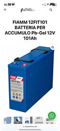 Batterie agm 12v 100ah fiamm auto