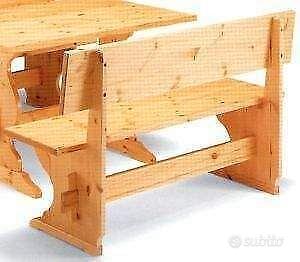 Panche Legno Birreria Pub Ristorante Cod 700Nat