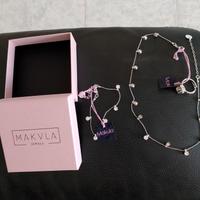 Collana,bracciale e anello. Makula jewels