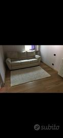 Divano letto 3 posti scamosciato