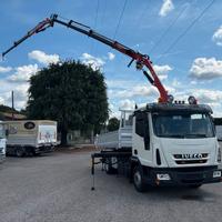 Iveco Eurocargo 100E22 gru Jib e ribaltabile