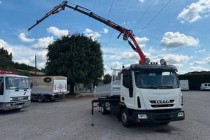 Iveco Eurocargo 100E22 gru Jib e ribaltabile