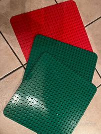 lotto lego duplo vari set + 3 basi