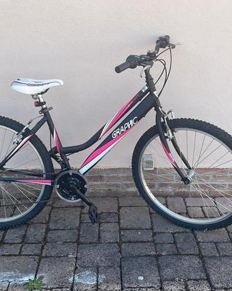 Bicicletta MTB Graphic Lady VM170L 24 pollici