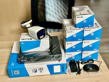 Kit videosorveglianza 8 telecamere + registratore