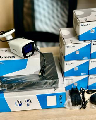 Kit videosorveglianza 8 telecamere + registratore