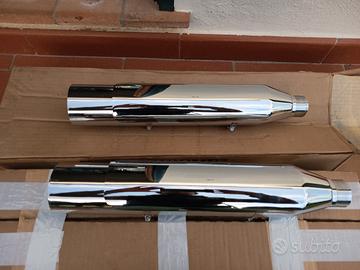 silenziatori Harley Davidson originali nuovi 