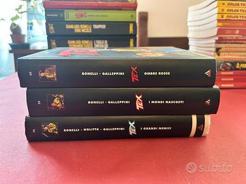 Lotto 3 Libri TEX WILLER Cartonati Deluxe