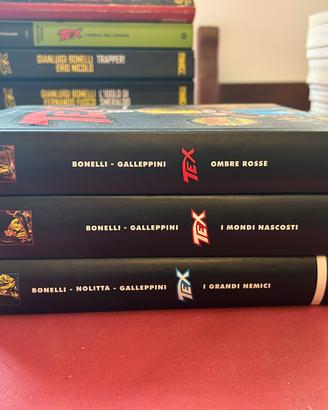 Lotto 3 Libri TEX WILLER Cartonati Deluxe