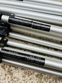 Supporto per fondale fotografico set Light Stand