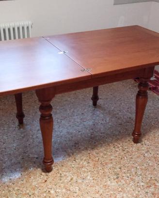 Tavola cucina allungabile con sedie scavolini