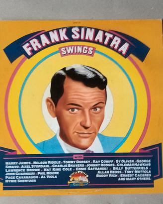 LP  Frank Sinatra - Swings. Giants of jazz 1987.