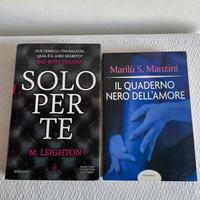 Due libri spicy: Solo per te & Quaderno nero amore