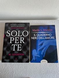 Due libri spicy: Solo per te & Quaderno nero amore